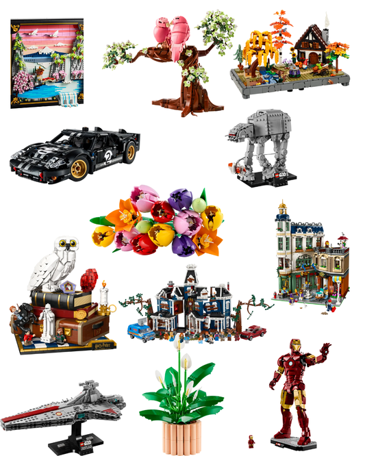 Maar liefst 13 nieuwe LEGO sets voor volwassenen in Januari!