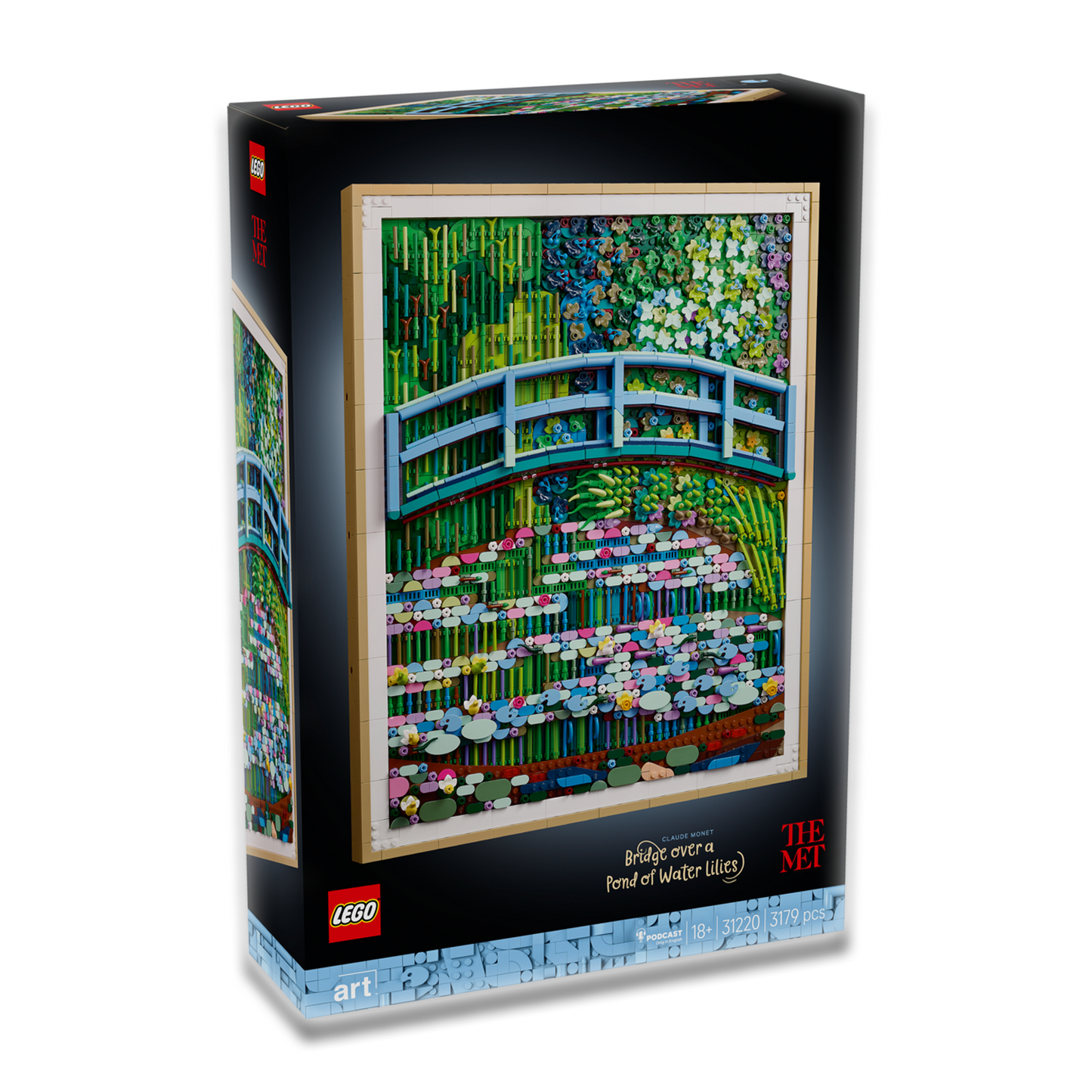 LEGO Claude Monet – Bridge over a Pond of Water Lilies - 31220