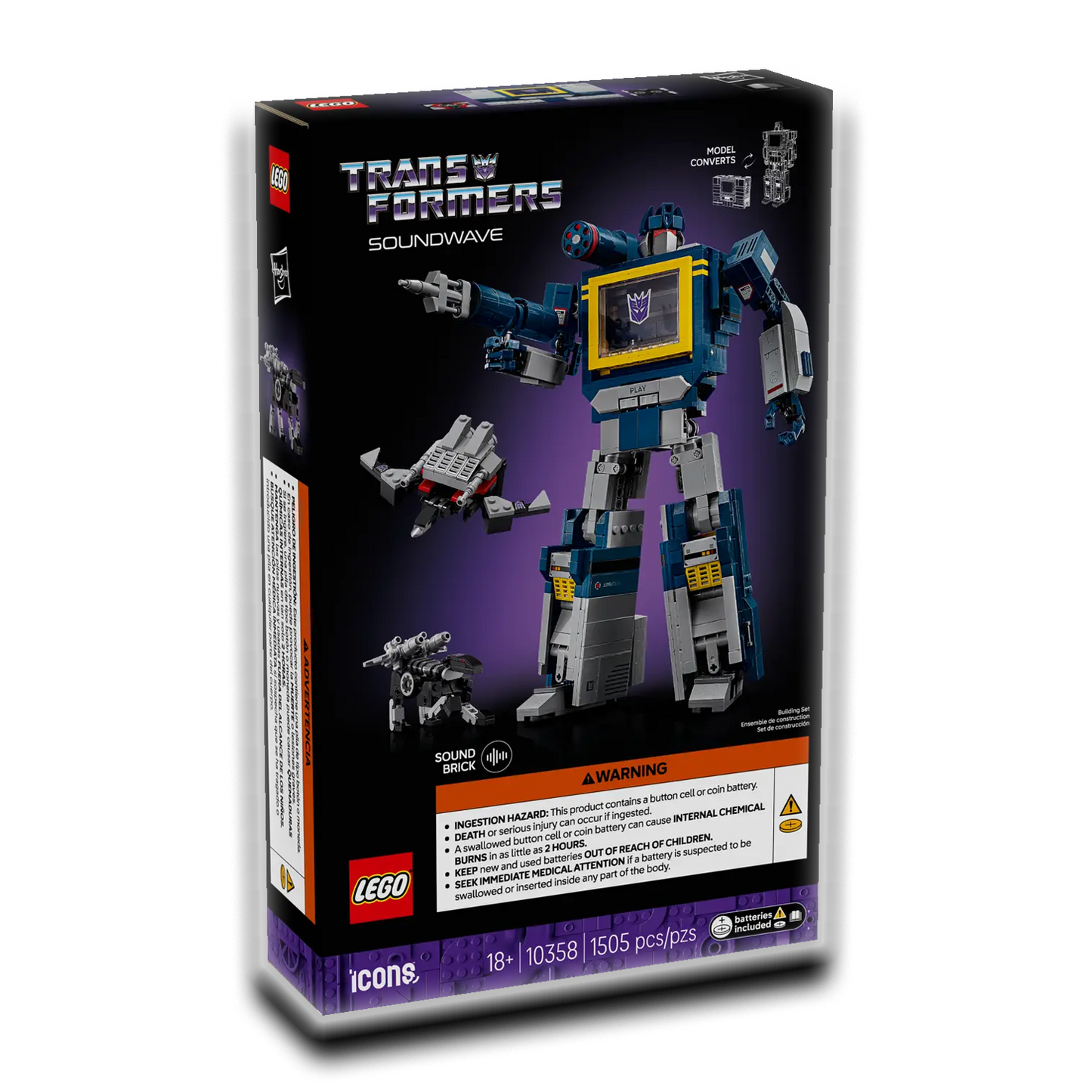 LEGO Transformers: Soundwave - 10358