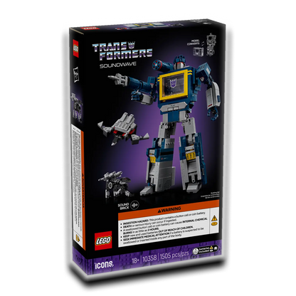 LEGO Transformers: Soundwave - 10358