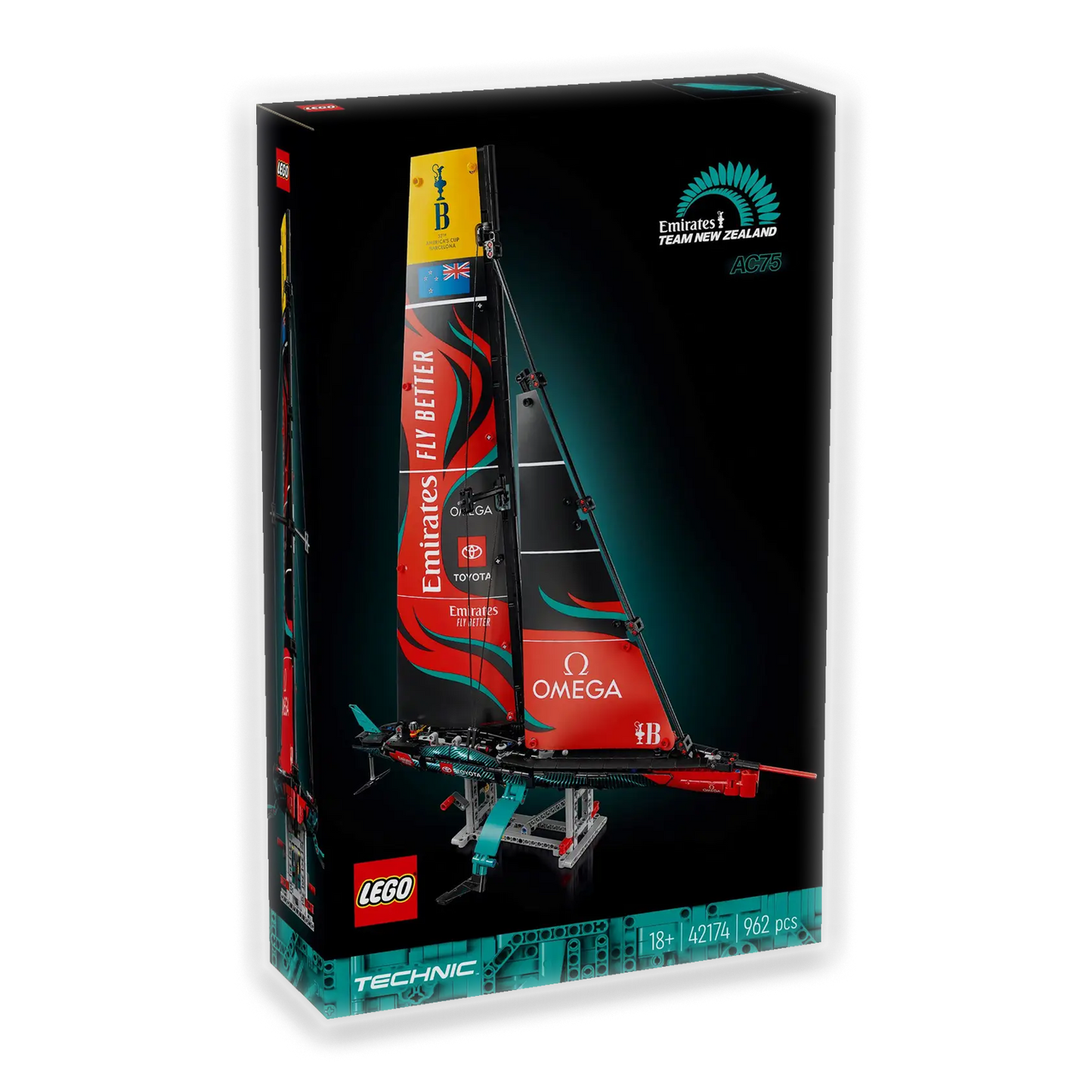 LEGO Emirates Team New Zealand AC75 Yacht - 42174