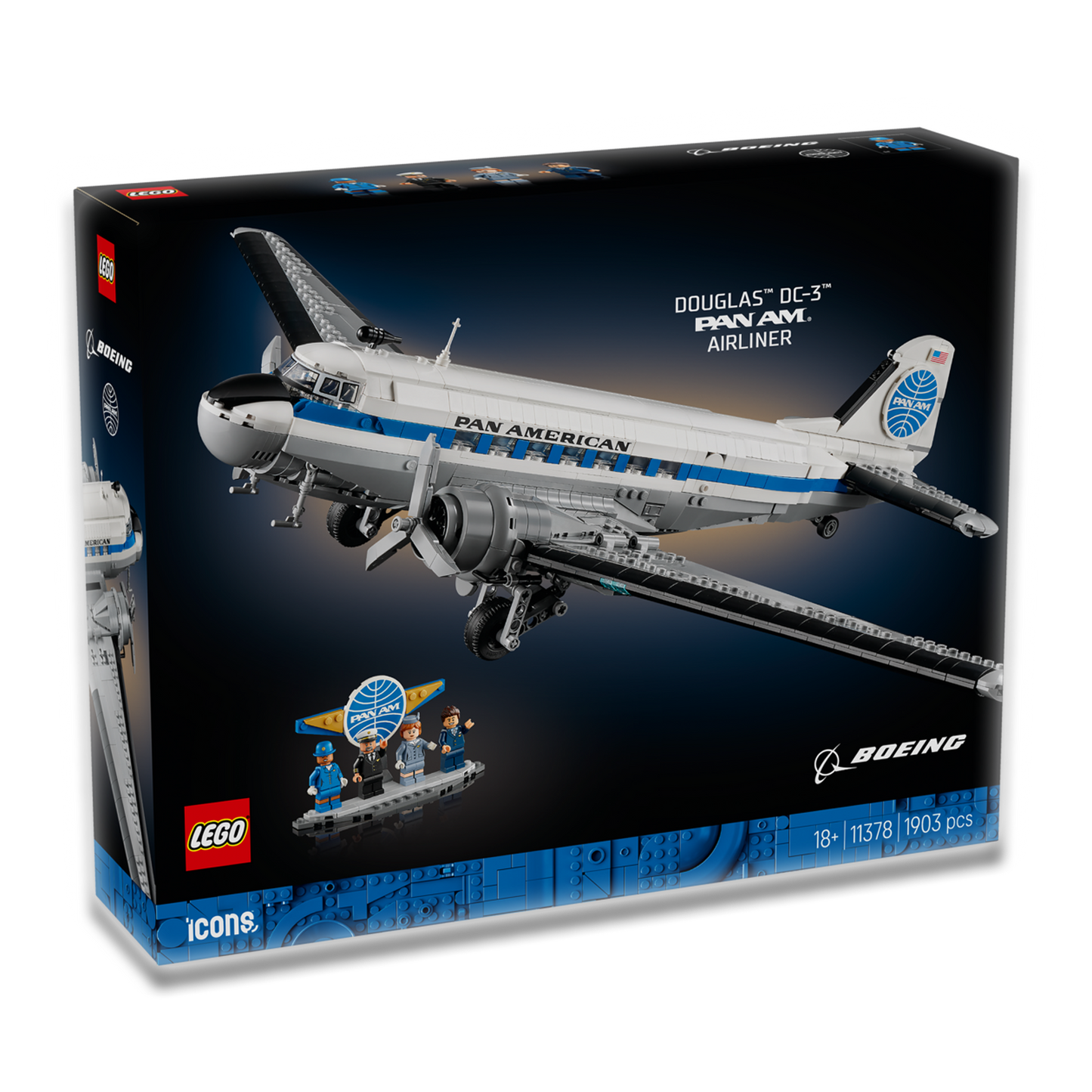 LEGO Douglas™ DC-3™ PAN AM® Airliner - 11378