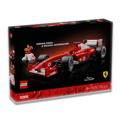 LEGO Ferrari F2004 & Michael Schumacher - 11375