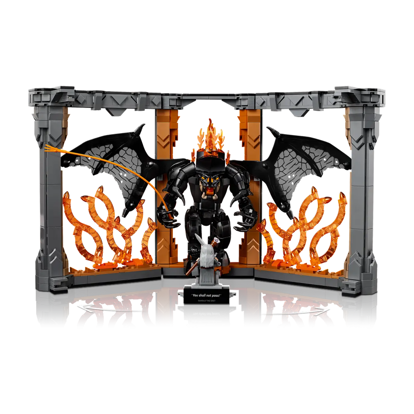 LEGO The Lord of the Rings: Balrog™ Book Nook - 10367