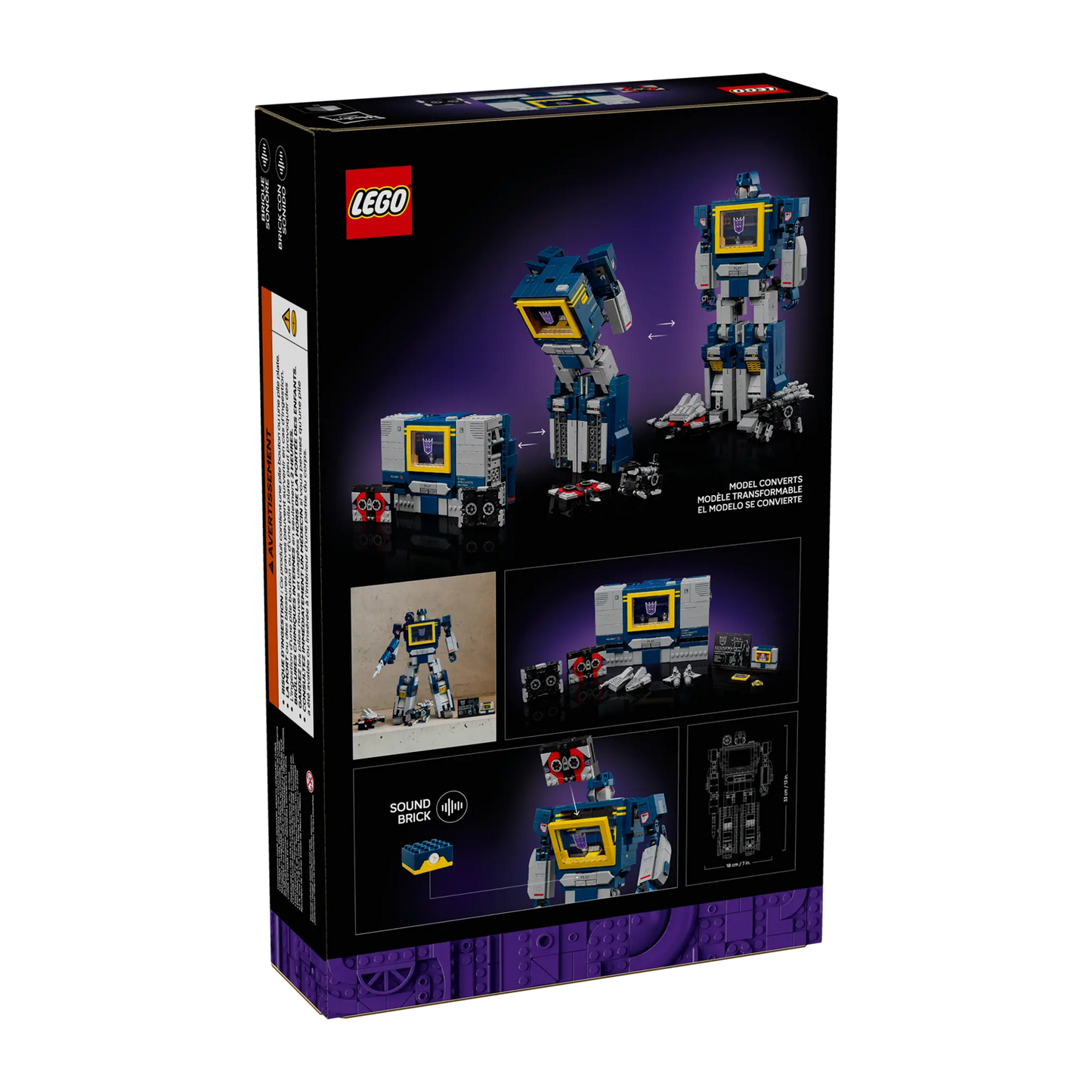LEGO Transformers: Soundwave - 10358