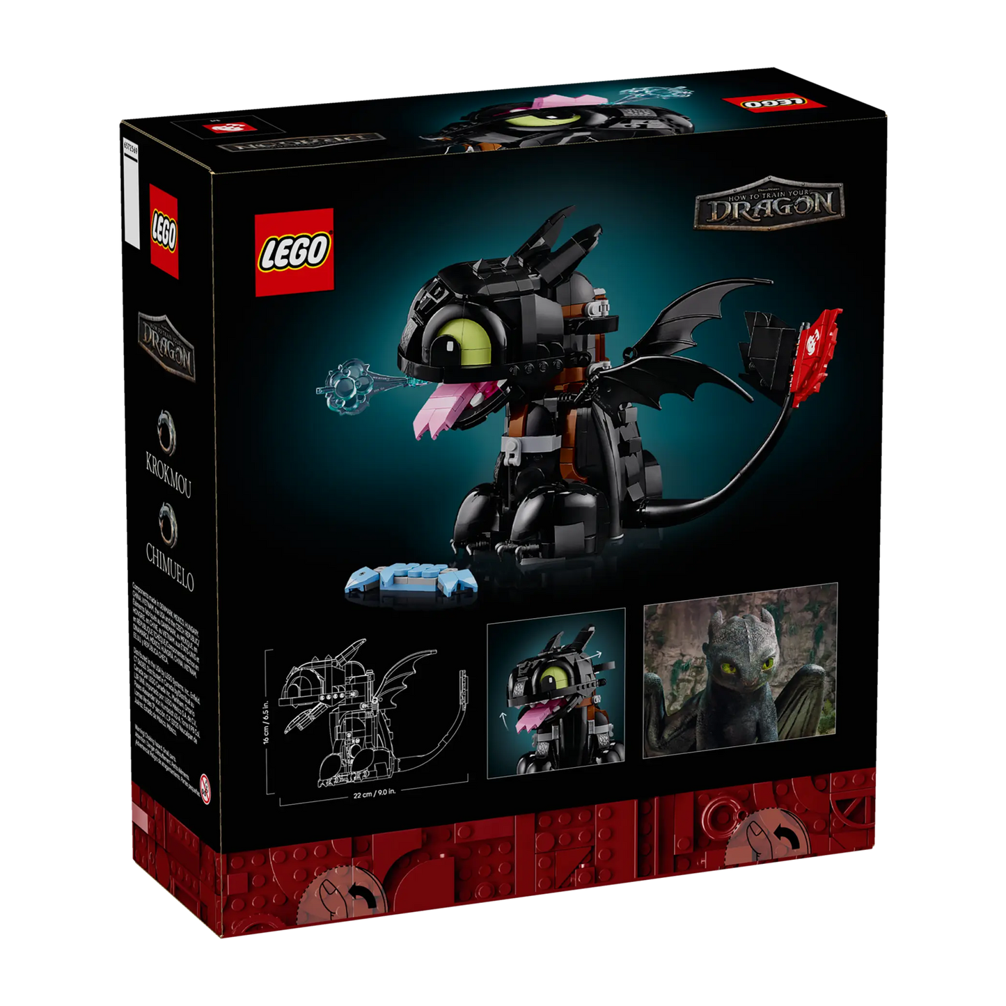 LEGO How to Train Your Dragon: Toothless - 10375