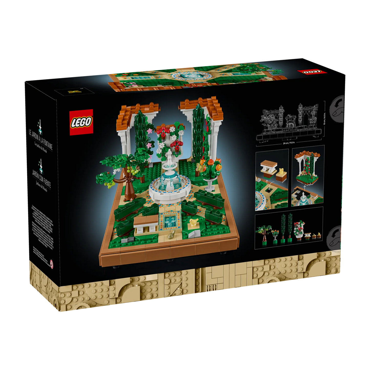 LEGO Fountain Garden - 10359