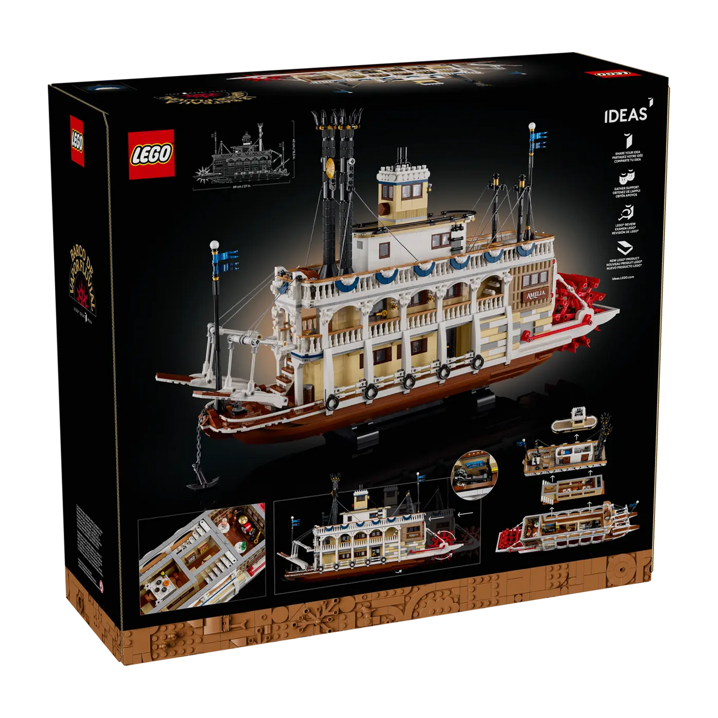 LEGO River Steamboat - 21356