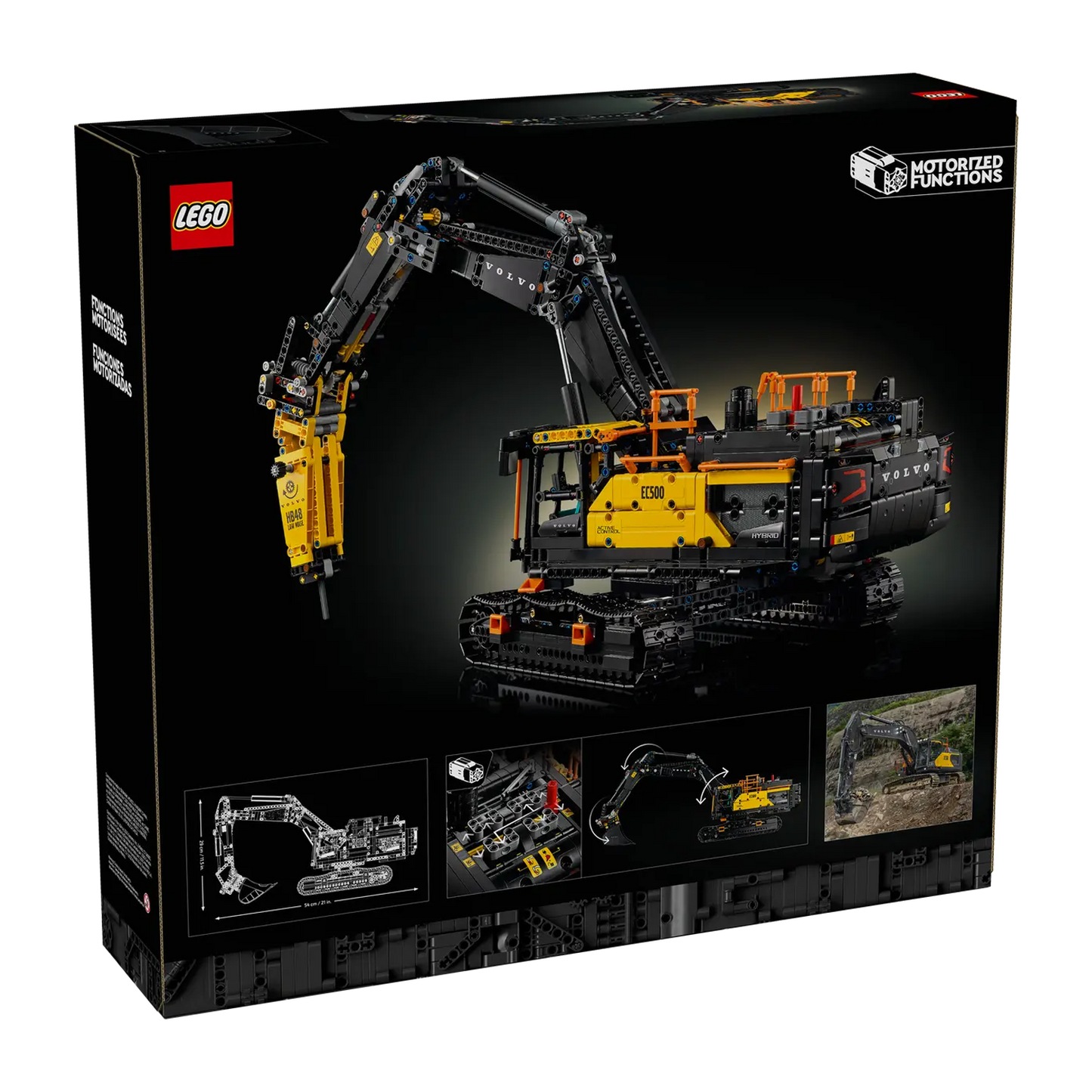 LEGO Volvo EC500 Hybrid Excavator - 42215