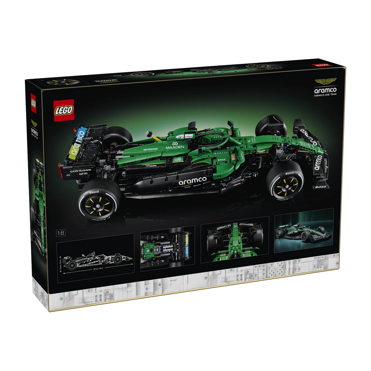 LEGO Aston Martin Aramco AMR25 F1® Car - 42240
