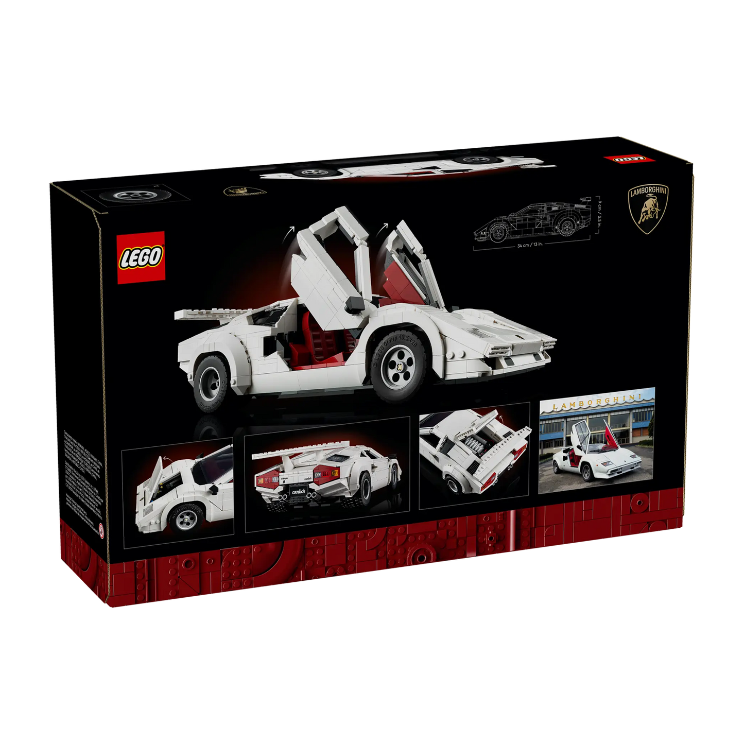 LEGO Lamborghini Countach 5000 Quattrovalvole - 10337